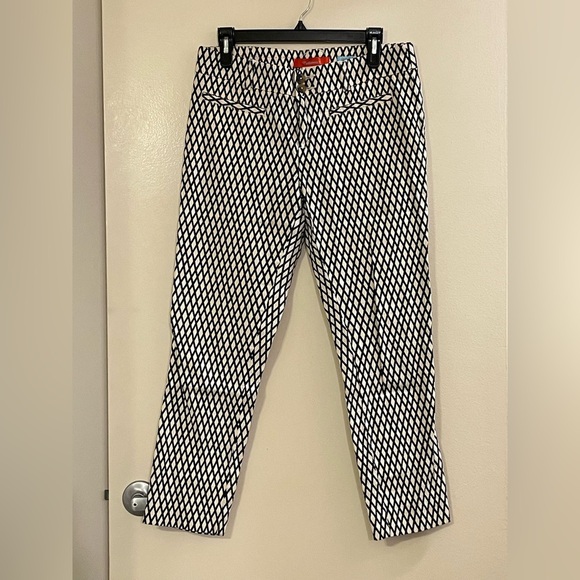 CARTONNIER by ANTHROPOLOGIE Crosshatched Charlie Trousers - Picture 3 of 7
